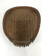 Japanese Bamboo Drying Basket Vtg Natural Kago Zaru 40 cm Long B188