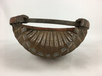 Japanese Bamboo Drying Basket Vtg Natural Kago Zaru 40 cm Long B188