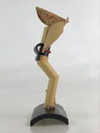 Japanese Bamboo Kokeshi Doll Vtg Awaji Figurine Traditional Craft Folk Art Toy K