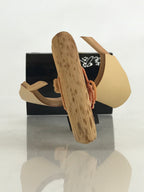 Japanese Bamboo Kokeshi Doll Vtg Awaji Figurine Traditional Craft Folk Art Toy K