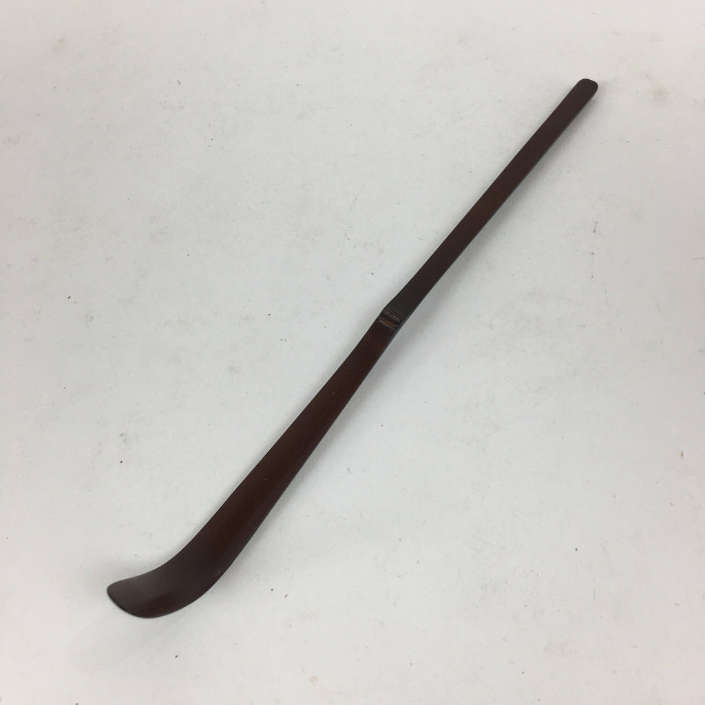Japanese Bamboo Lacquered Fukushima-Nuri Chashaku Vtg Tea Ceremony TG159