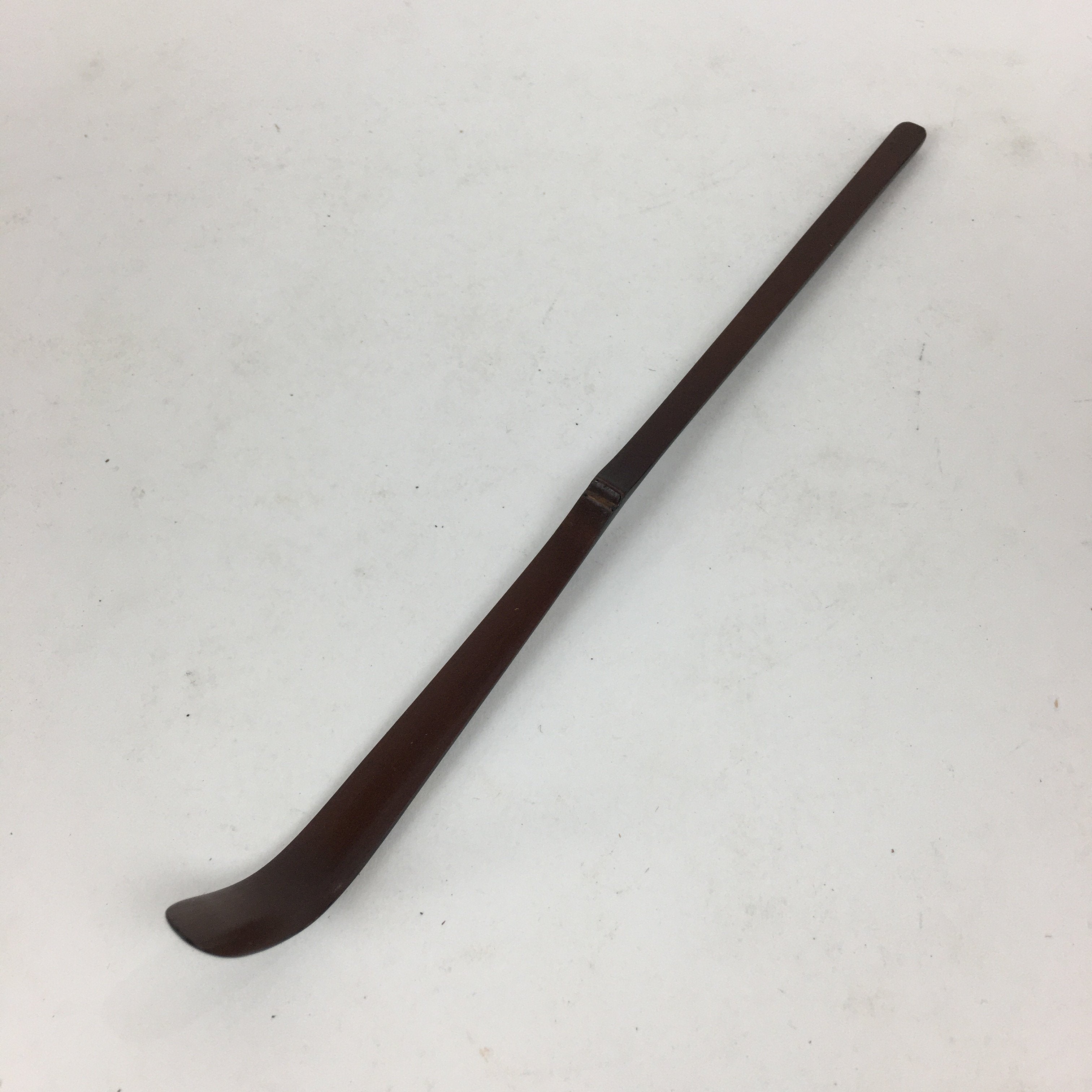 Japanese Bamboo Lacquered Fukushima-Nuri Chashaku Vtg Tea Ceremony TG159