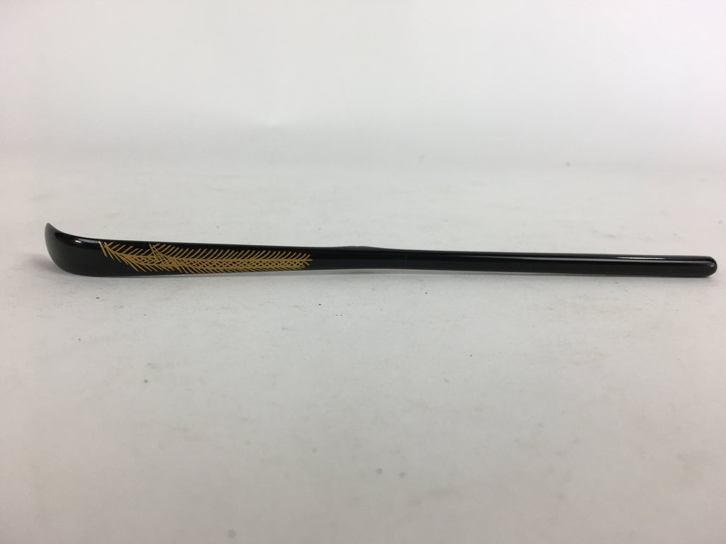 Japanese Bamboo Lacquered Fukushima-Nuri Chashaku Vtg Tea Ceremony TG159
