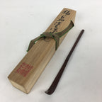 Japanese Bamboo Lacquered Fukushima-Nuri Chashaku Vtg Tea Ceremony TG159