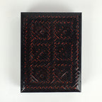 Japanese Bamboo Lacquerware Lidded Box Vtg Bamboo Work Rantai UR715