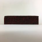 Japanese Bamboo Lacquerware Lidded Box Vtg Bamboo Work Rantai UR716