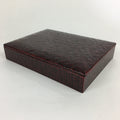 Japanese Bamboo Lacquerware Lidded Box Vtg Bamboo Work Rantai UR716