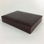 Japanese Bamboo Lacquerware Lidded Box Vtg Bamboo Work Rantai UR716
