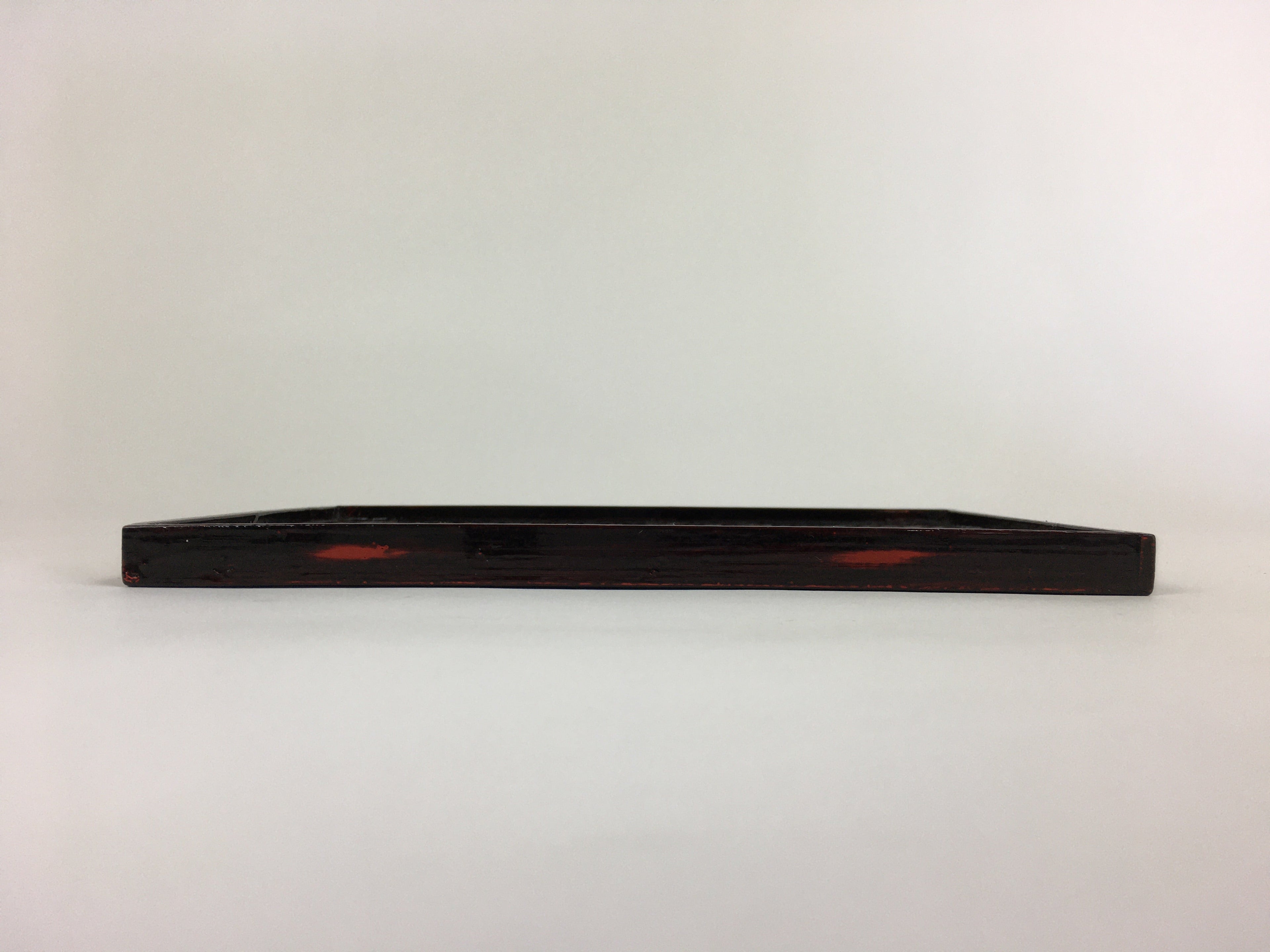 Japanese Bamboo Lacquerware Tray Vtg Bamboo Work Rantai Obon UR714