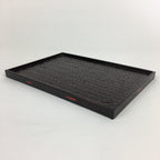 Japanese Bamboo Lacquerware Tray Vtg Bamboo Work Rantai Obon UR714
