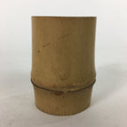 Japanese Bamboo Ladle Rest Lid Stand Tea Ceremony Vtg Take Futaoki Sado TG136
