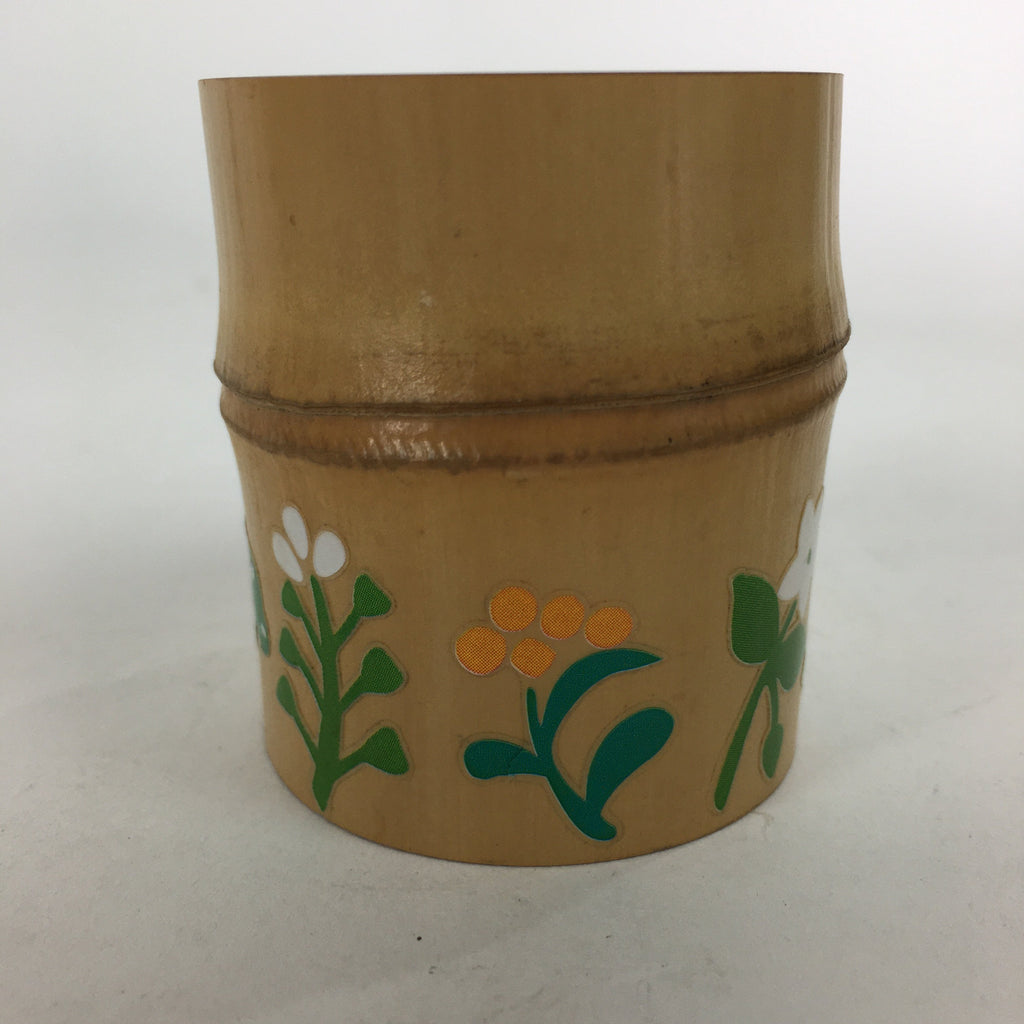 Japanese Bamboo Ladle Rest Lid Stand Tea Ceremony Vtg Take Futaoki Sado TG141