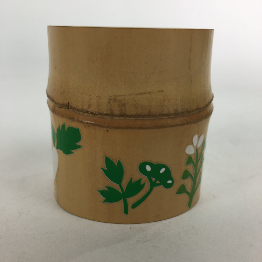 Japanese Bamboo Ladle Rest Lid Stand Tea Ceremony Vtg Take Futaoki Sado TG141
