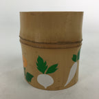 Japanese Bamboo Ladle Rest Lid Stand Tea Ceremony Vtg Take Futaoki Sado TG141