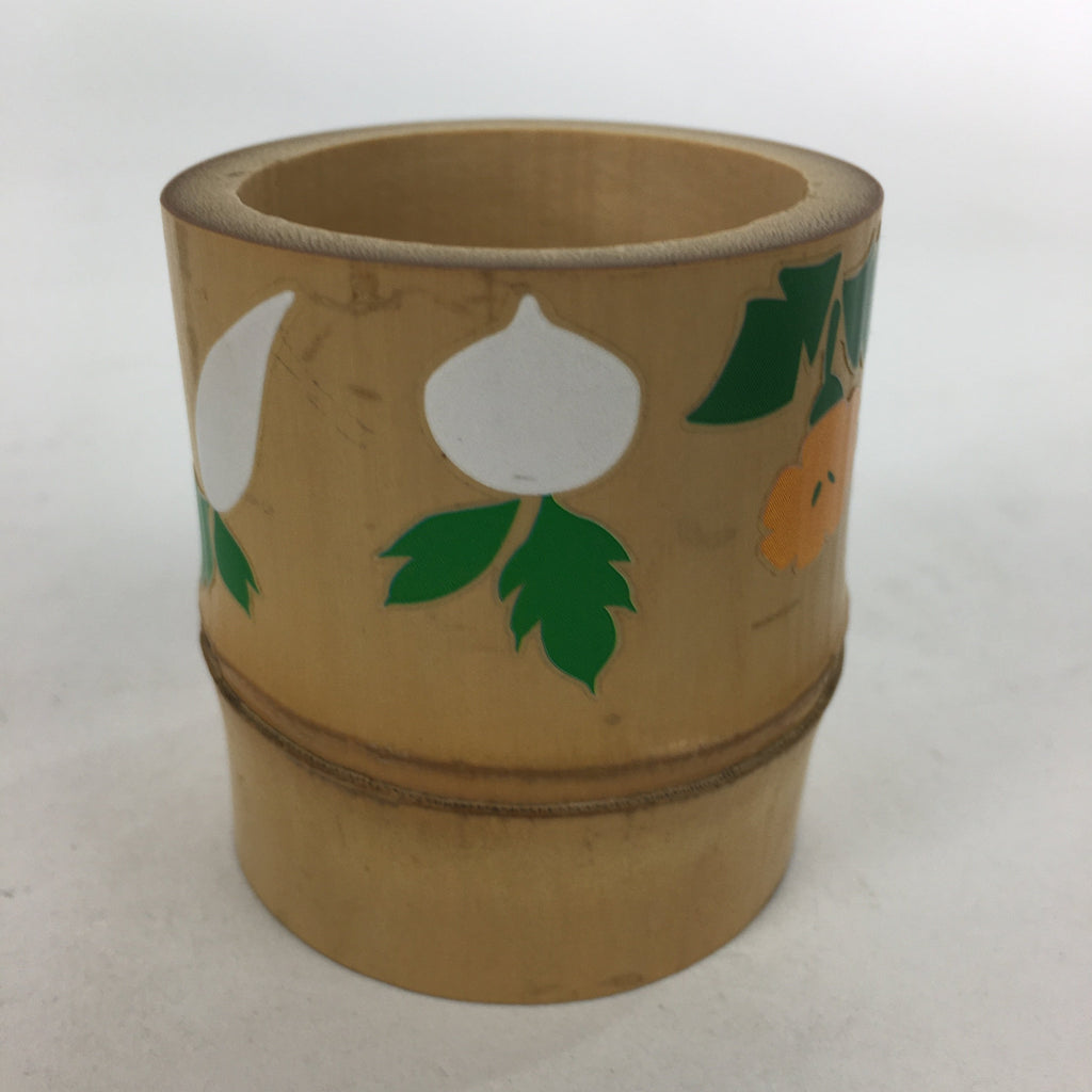 Japanese Bamboo Ladle Rest Lid Stand Tea Ceremony Vtg Take Futaoki Sado TG141