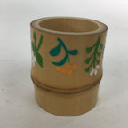 Japanese Bamboo Ladle Rest Lid Stand Tea Ceremony Vtg Take Futaoki Sado TG141