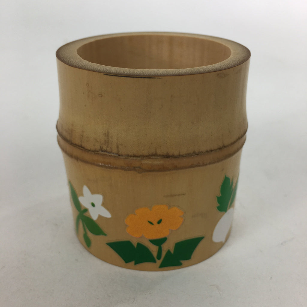 Japanese Bamboo Ladle Rest Lid Stand Tea Ceremony Vtg Take Futaoki Sado TG141