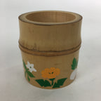 Japanese Bamboo Ladle Rest Lid Stand Tea Ceremony Vtg Take Futaoki Sado TG141