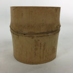 Japanese Bamboo Ladle Rest Lid Stand Tea Ceremony Vtg Take Futaoki Sado TG142
