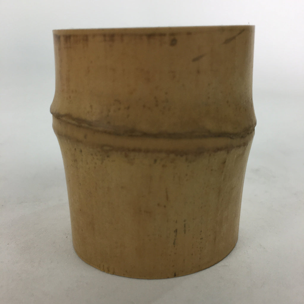 Japanese Bamboo Ladle Rest Lid Stand Tea Ceremony Vtg Take Futaoki Sado TG142