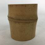 Japanese Bamboo Ladle Rest Lid Stand Tea Ceremony Vtg Take Futaoki Sado TG142