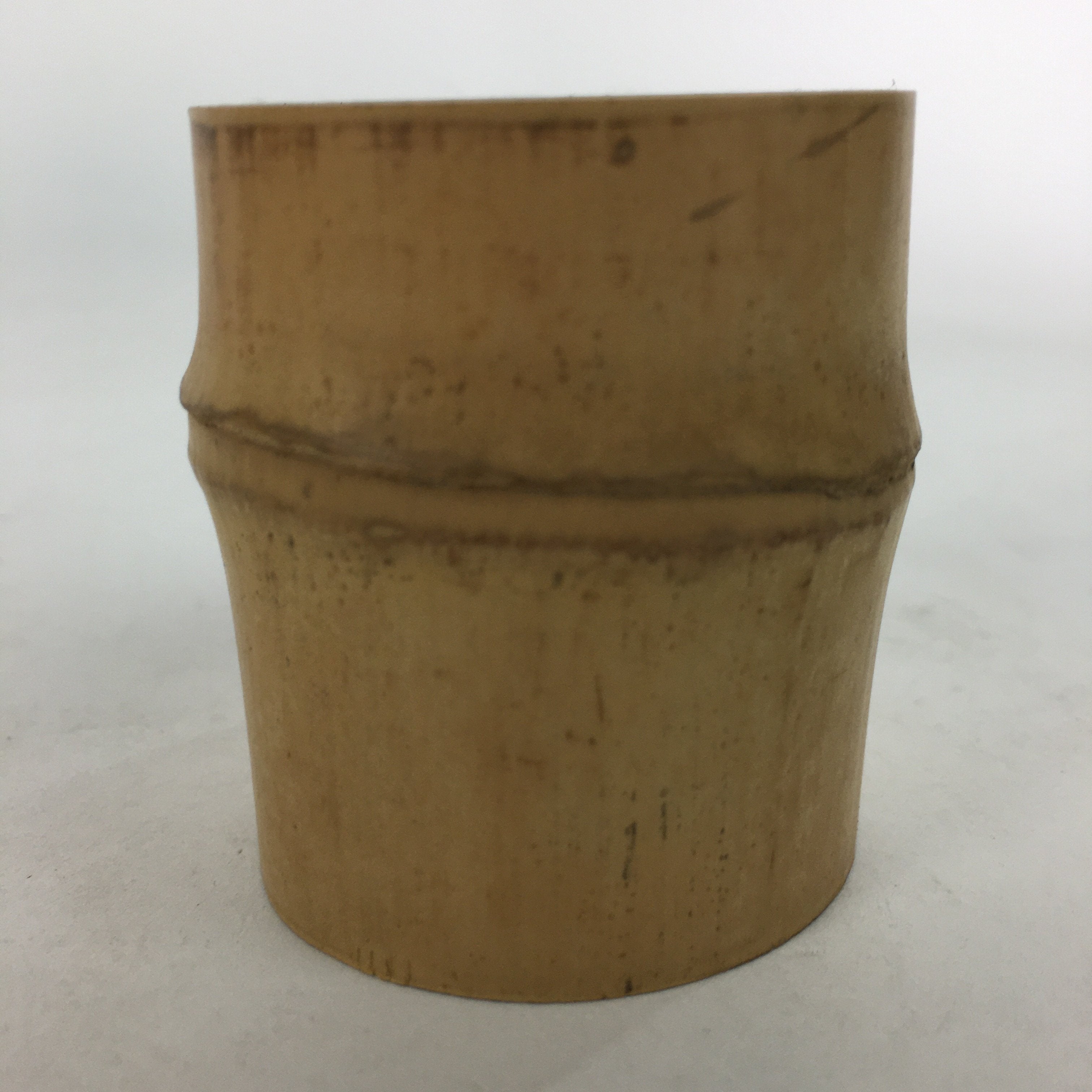 Japanese Bamboo Ladle Rest Lid Stand Tea Ceremony Vtg Take Futaoki Sado TG142