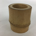 Japanese Bamboo Ladle Rest Lid Stand Tea Ceremony Vtg Take Futaoki Sado TG142