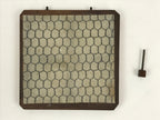 Japanese Bamboo Lantern Toro Light Cover House Vtg Japanese Paper Washi JK464