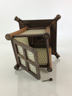 Japanese Bamboo Lantern Toro Light Cover House Vtg Japanese Paper Washi JK464