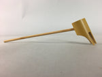 Japanese Bamboo Noodle Scoop Vtg Kitchen Tool Pasta Ramen Udon Laddle J867