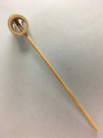 Japanese Bamboo Noodle Scoop Vtg Kitchen Tool Pasta Ramen Udon Laddle J867