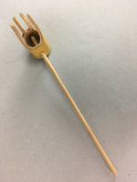 Japanese Bamboo Noodle Scoop Vtg Kitchen Tool Pasta Ramen Udon Laddle J867