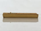 Japanese Bamboo Product Sliding Lid Toothpick Case Vtg Flower Deer Kanji Nara UR