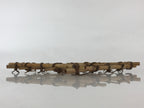 Japanese Bamboo Rhombus Lattice Wall Decoration Vtg Vine Natural Material JK468