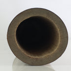 Japanese Bamboo Tube Vase Hanaire Vtg Ikebana Tea Ceremony FK6
