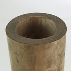 Japanese Bamboo Tube Vase Hanaire Vtg Ikebana Tea Ceremony FK7