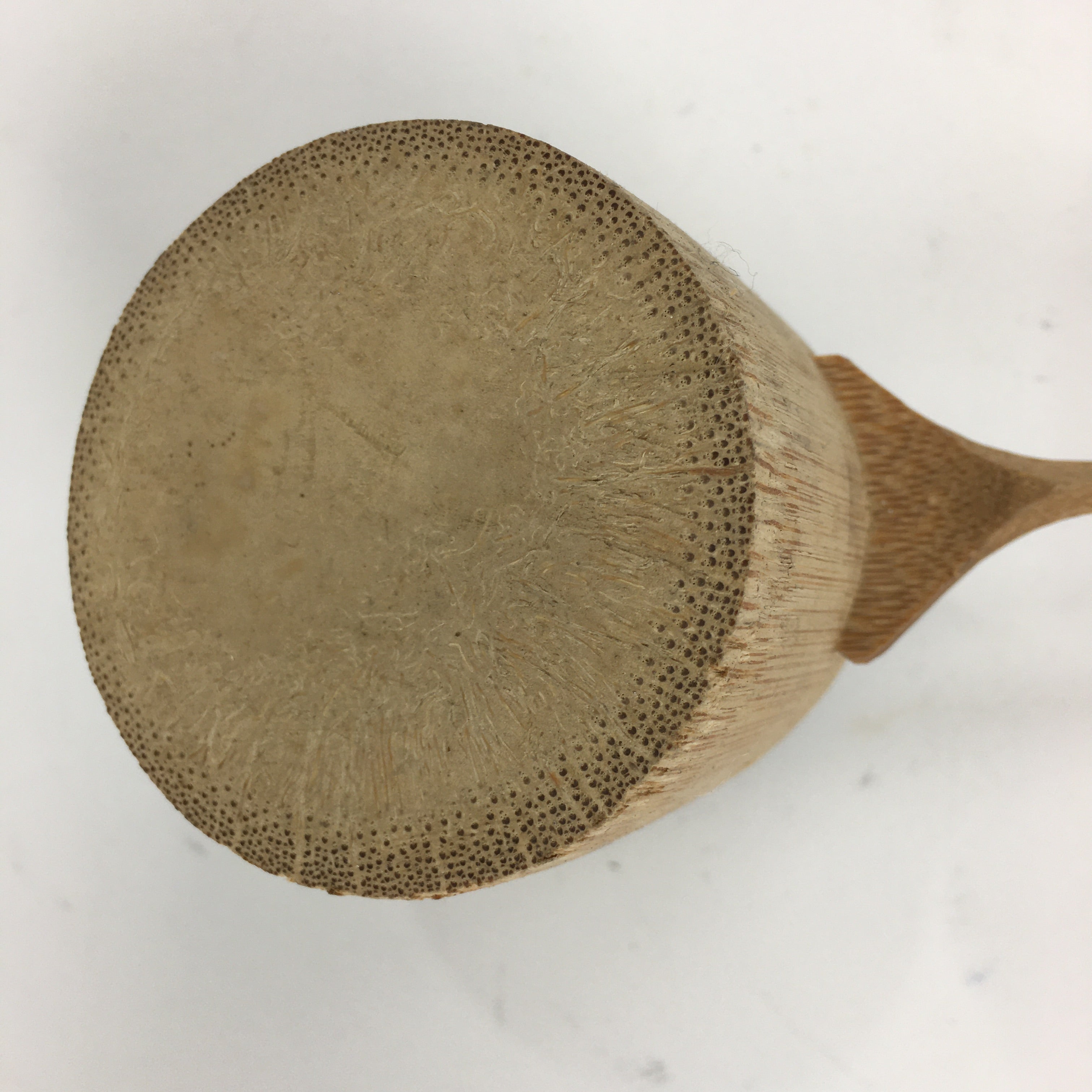 Japanese Bamboo Water Scoop Tea Ceremony Vtg Hishaku Tea Utensils TG168