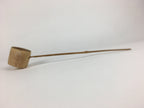 Japanese Bamboo Water Scoop Tea Ceremony Vtg Hishaku Tea Utensils TG168