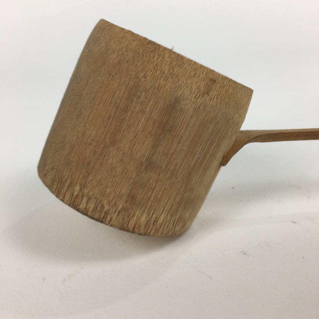 Japanese Bamboo Water Scoop Tea Ceremony Vtg Hishaku Tea Utensils TG169