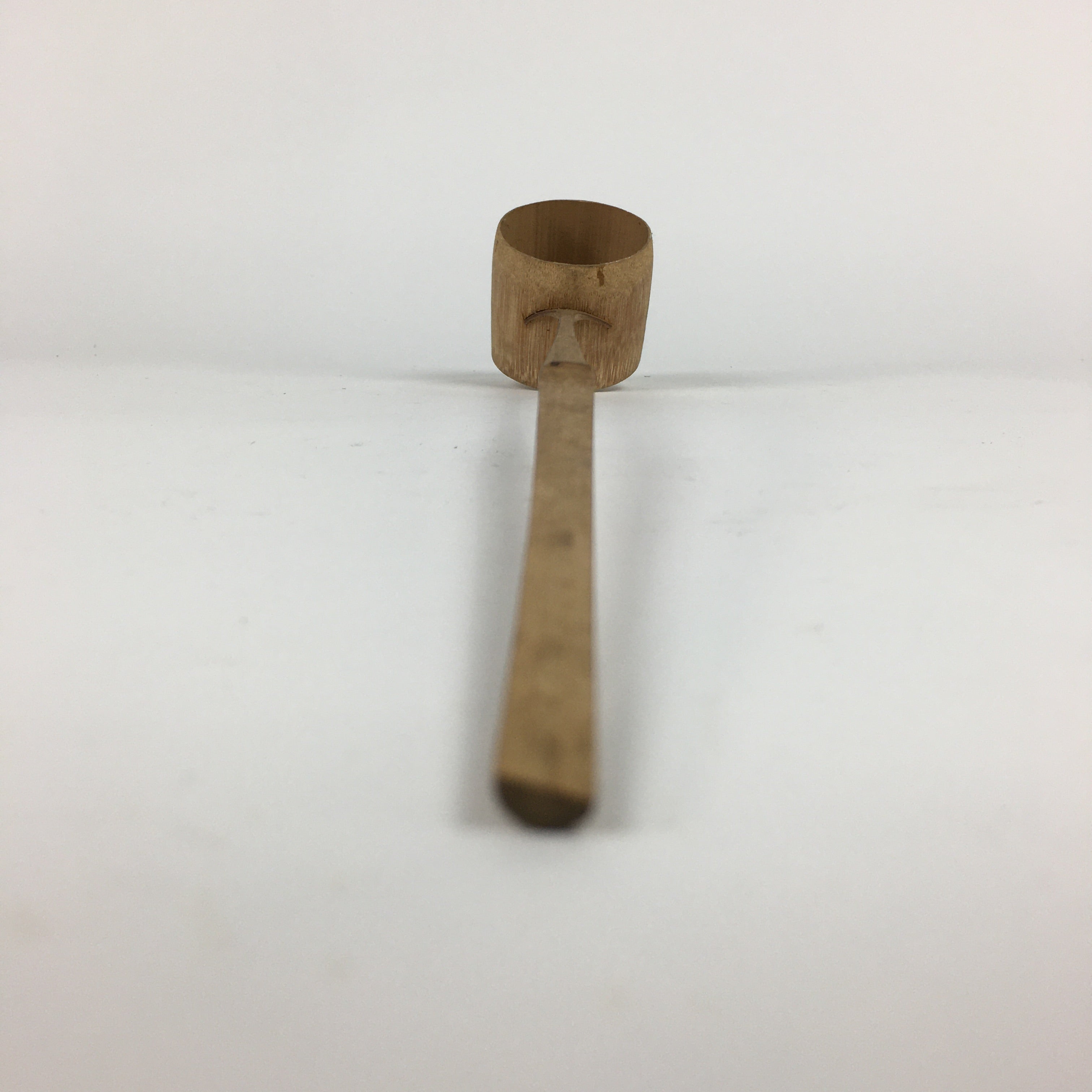 Japanese Bamboo Water Scoop Tea Ceremony Vtg Hishaku Tea Utensils TG169