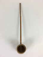 Japanese Bamboo Water Scoop Tea Ceremony Vtg Hishaku Tea Utensils TG173