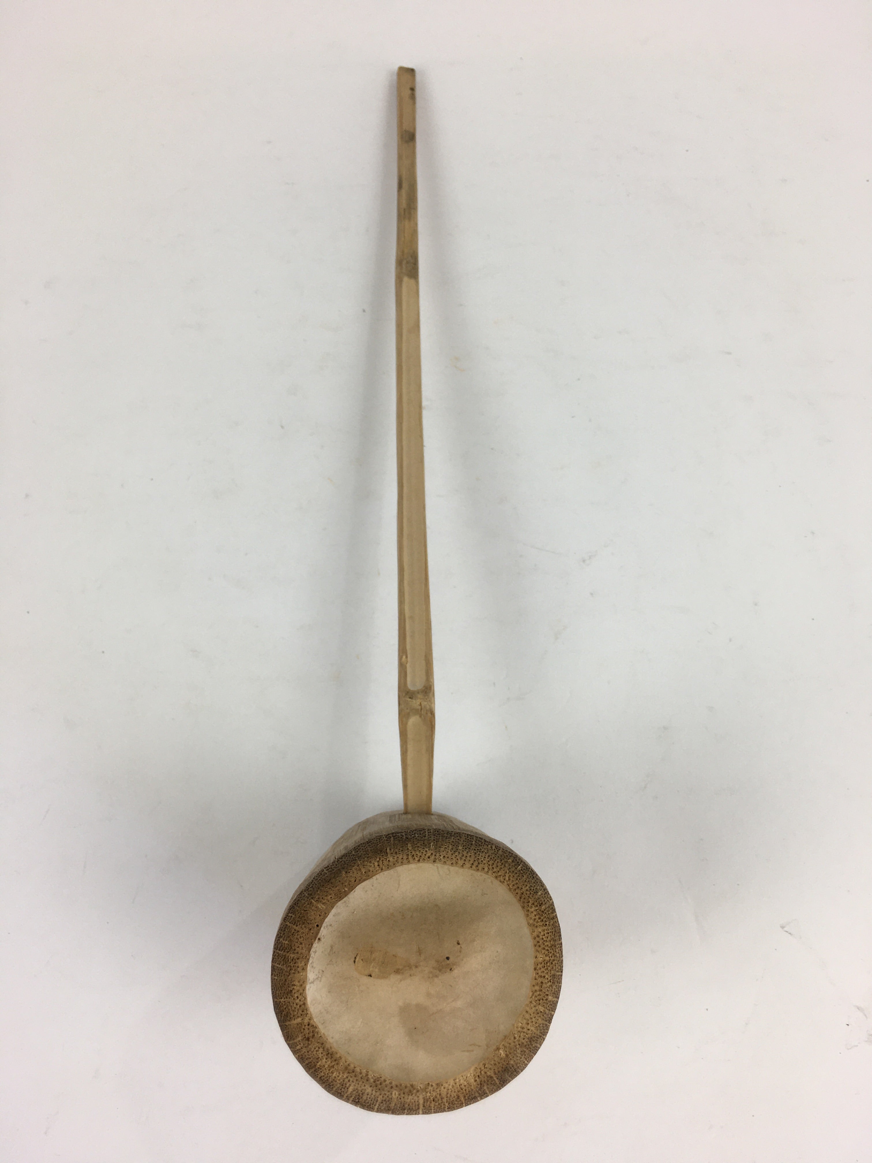 Japanese Bamboo Water Scoop Tea Ceremony Vtg Hishaku Tea Utensils TG173
