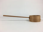 Japanese Bamboo Water Strainer Tea Ceremony Vtg Mizukoshi Hishaku TG167