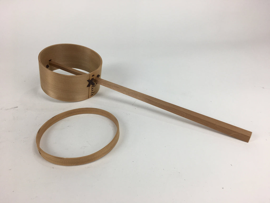 Japanese Bamboo Water Strainer Tea Ceremony Vtg Mizukoshi Hishaku TG167