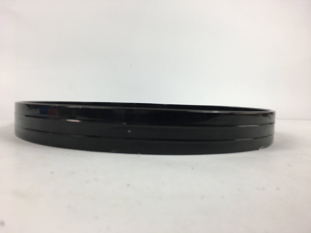 Japanese Bonseki Art Display Board Vtg Black Lacquerware Bonsekibon UR668