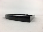 Japanese Bonseki Art Display Board Vtg Black Lacquerware Bonsekibon UR669