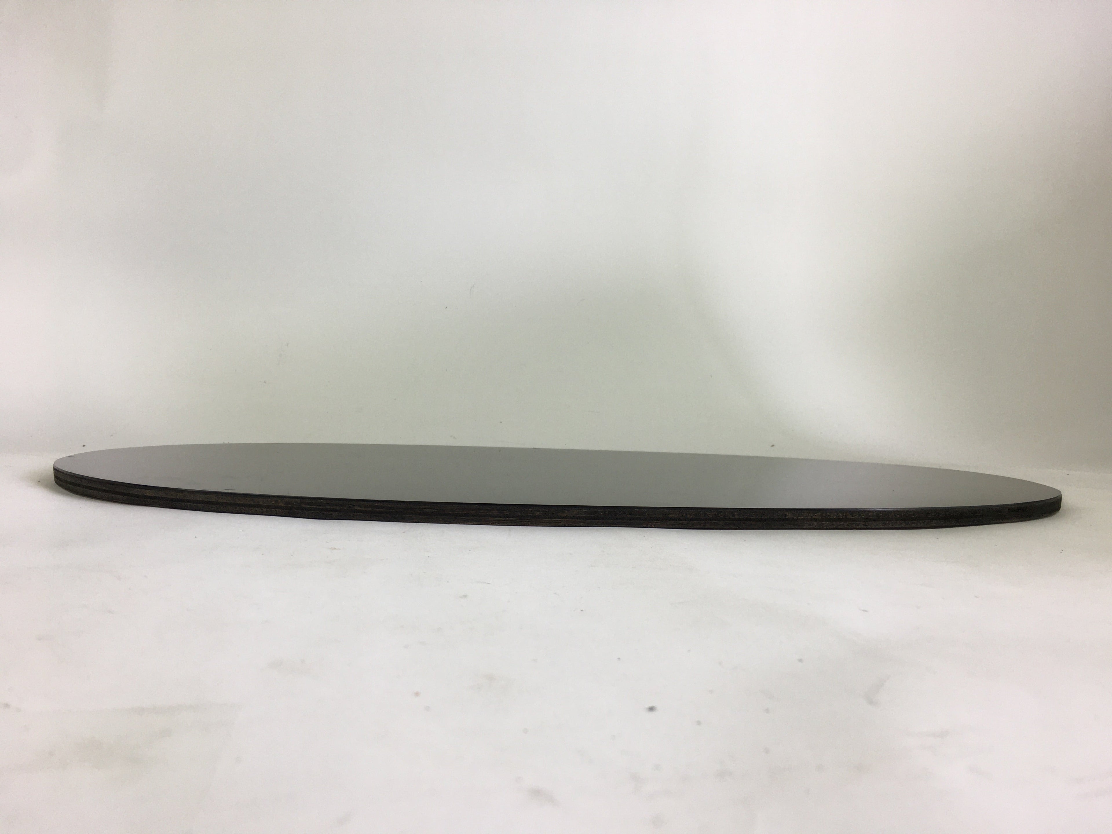 Japanese Bonseki Art Display Board Vtg Black Lacquerware Bonsekibon UR670