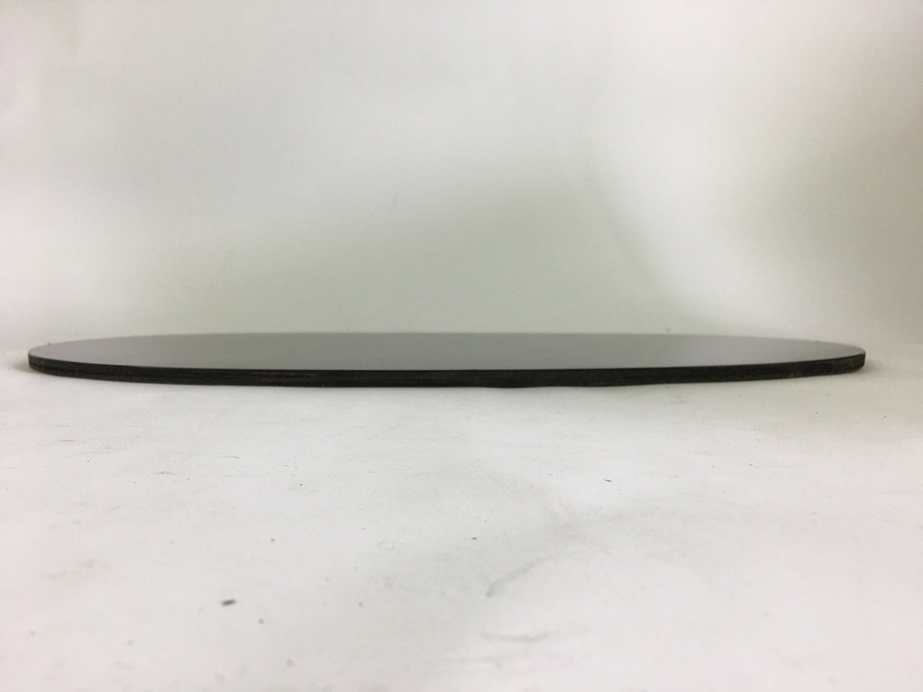 Japanese Bonseki Art Display Board Vtg Black Lacquerware Bonsekibon UR670