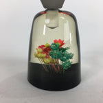 Japanese Bottle Opener Display Vtg Resin Flower Ornament Sen-nuki Black JK201