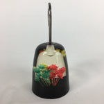 Japanese Bottle Opener Display Vtg Resin Flower Ornament Sen-nuki Black JK201